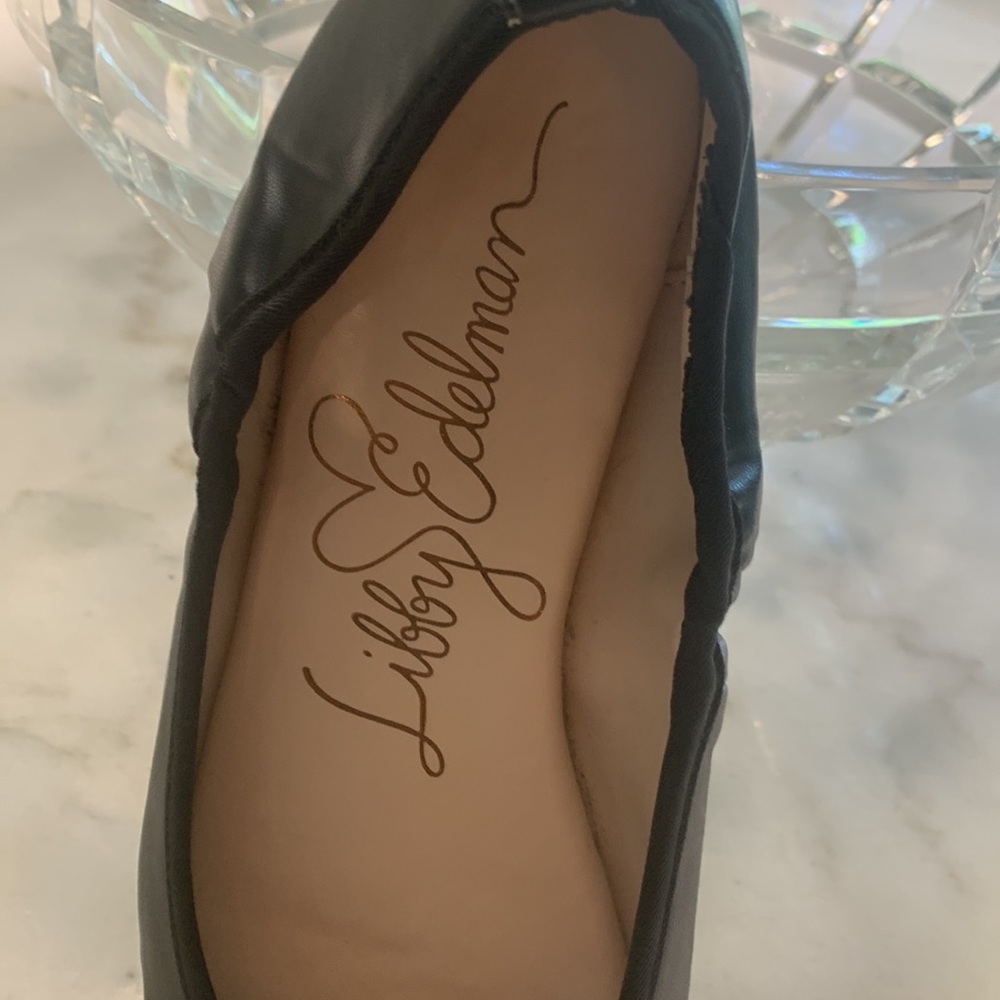 Libby Edelman, black ballet flat